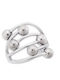 Senza Damen Ring aus Stahl