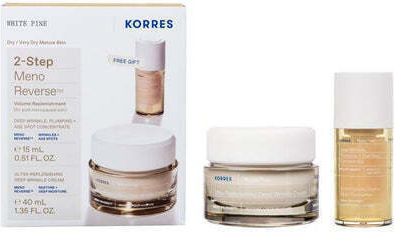 Korres 2-Step Meno Reverse Σετ Περιποίησης για Αντιγήρανση & Ενυδάτωση 2τμχ