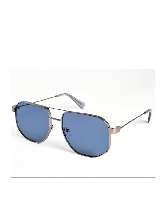 The Glass of Brixton Men's Sunglasses with Silv...