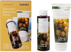 Korres Discover Santorini Grape Σετ Περιποίησης για Καθαρισμό Σώματος Korres Discover Santorini Grape Σετ Περιποίησης για Καθαρισμό Σώματος