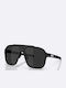 Bliz Men's Sunglasses with Black Plastic Frame and Black Lens