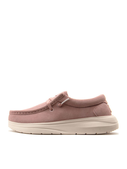 Wendy Women's Moccasins in Pink Color