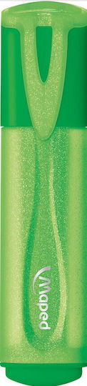 Maped Fluo Glitter Μαρκαδόρος Υπογράμμισης Πράσινο