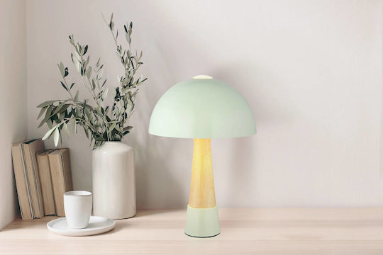 Globo Lighting Holz Tischlampe für E27 Fassung