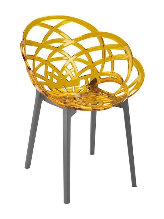 Outdoor Chair Polypropylene Flora-pp L Orange T...