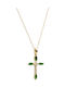 Art d or Women's Gold Cross 14K with Chain