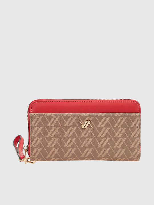 Verde Large Women's Wallet Classic Red