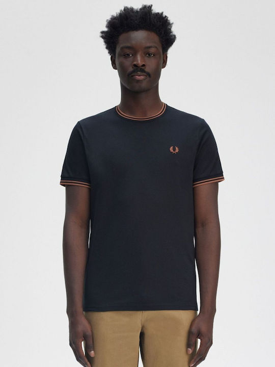 T-shirt Short Sleeves Fred Perry Twin Tipped T-...