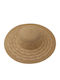 Aquablue Wicker Women's Hat Brown