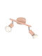 Globo Lighting Matrix Διπλό Σποτ σε Πορτοκαλί Χρώμα