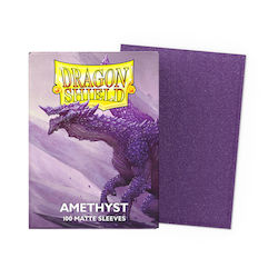 Dragon Shield Standard Matte Sleeves Amethyst 100 Sleeves