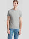 Fruit of the Loom Iconic Ανδρικό Διαφημιστικό T-shirt Κοντομάνικο Zinc