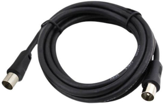 GSC Game World Antenna Cable Coax male - Coax female Black 2.5m 1pcs