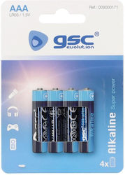 GSC Game World AAA 1.5V 4pcs GSC Game World AAA 1.5V 4pcs