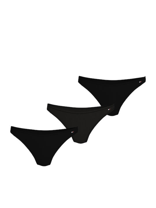 Βαμβακερά Γυναικεία Brazil 3Pack Μαύρο