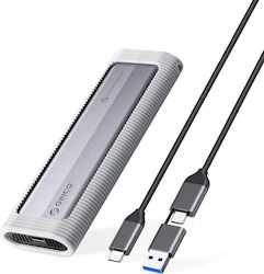 Orico Твърд диск кутия M.2 SATA III NVMe с връз...
