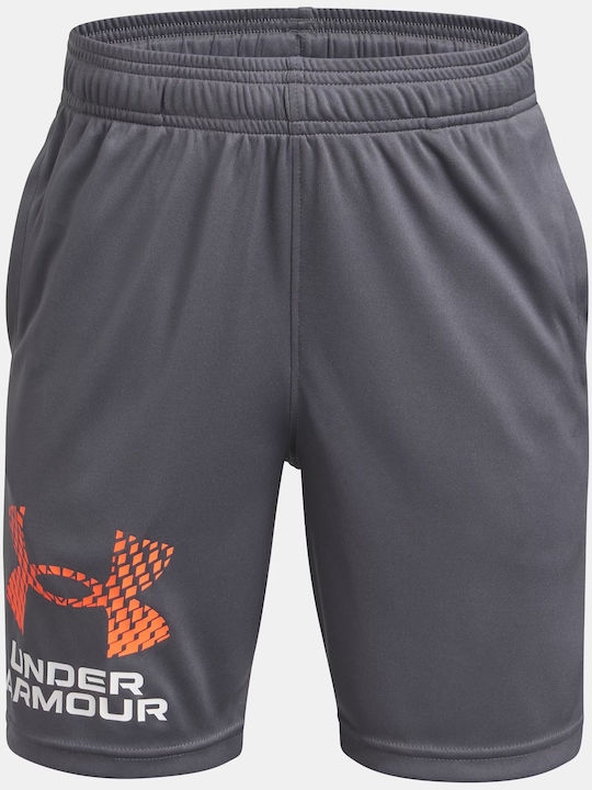 Kids' Athletic Shorts/Bermudas Tech Logo Gray