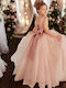Kinderkleid Ärmellos Dusty Pink