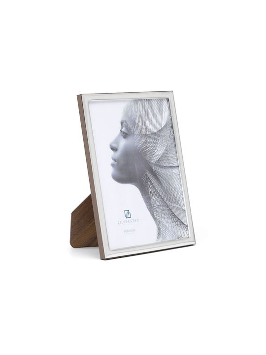 Zilverstad Metallic Photo Frame with Silver Frame