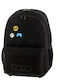Polo Pins School Bag Backpack Junior High-High School Black with Water Bottle Holder 20Liters 2025