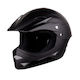 Force Kinderfahrrad- / Rollerhelme Vollgesicht Fahrrad Abfahrt Schwarz