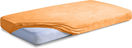 Matex Cearșaf Single cu Elastic 90x200+20cm. Orange_08