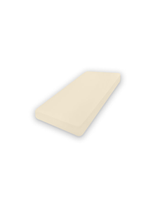 Matex Чаршаф King Size с Ластик 180x190см. Екрю