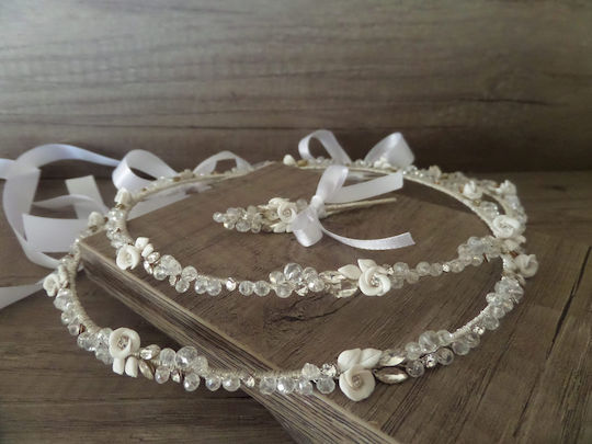 Handgefertigt Porzellan Hochzeitskronen