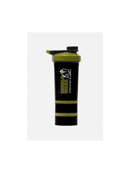 Gorilla Wear Shaker Πρωτεΐνης 500ml Πλαστικό Μαύρο Gorilla Wear Shaker Πρωτεΐνης 500ml Πλαστικό Μαύρο