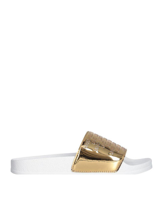 Kos Slides in Gold Colour