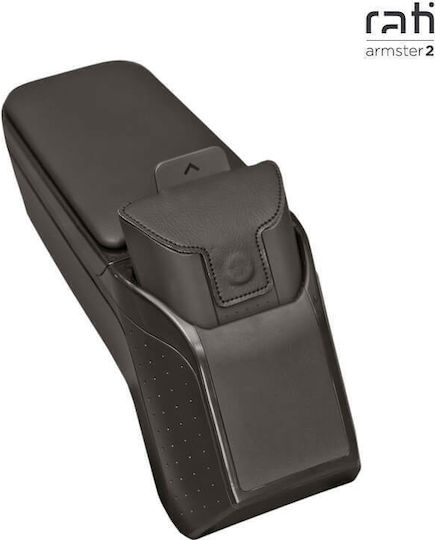 Rati Armster Car PU Armrest for Suzuki Baleno Black