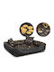 AIO Factory Sofa Dog Bed Gold 115x95cm