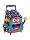 Trolley-Tasche Must Team Vorschule 27x10x31 2 Fächer Monster