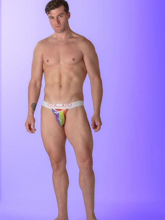 Woh Sexy Fun Pride Tanga Σλιπ Πολύχρωμο