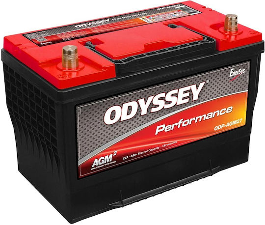 Odyssey Battery Моля, преведете само текстовите възли на Liquid шаблона на български език, запазвайки началния синтаксис и HTML таговете, без да променяте нищо между '{' и '}' : Μπαταрия За автомобил / Лодка с Капацитет 85Ах и CCA 2300A