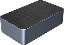 Orico για 5 Σκληρούς Δίσκους SATA με σύνδεση USB 3.2 / USB-C ORICO-6656C3-C-EU-GY-BP-HU Orico για 5 Σκληρούς Δίσκους SATA με σύνδεση USB 3.2 / USB-C ORICO-6656C3-C-EU-GY-BP-HU