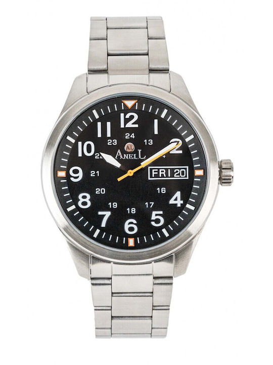 Anell Women's Watch with Silver Metal Bracelet