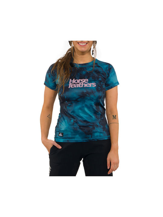 Horsefeathers Damen Kurze Ärmel Fahrradtrikot Berg Grün Horsefeathers Damen Kurze Ärmel Fahrradtrikot Berg Grün