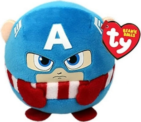 TY Plush Captain America 10 cm