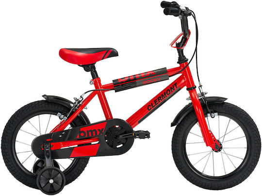 Clermont Rocky 14" Παιδικό Ποδήλατo BMX (2025) Κόκκινο