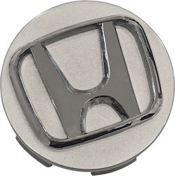 Honda Chrom Silber Radnabenkappe 57mm 1 Stk