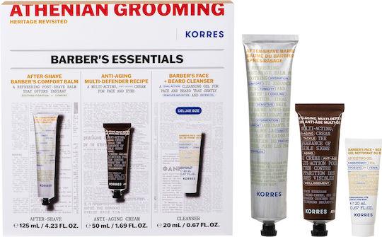 Korres Balm Σετ Περιποίησης για Γένια Athenian