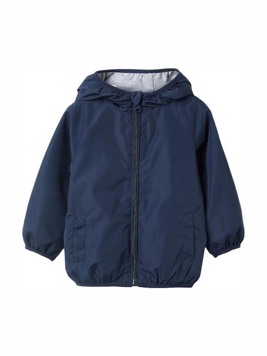 Kids' Casual Jacket Windproof Dark Blue