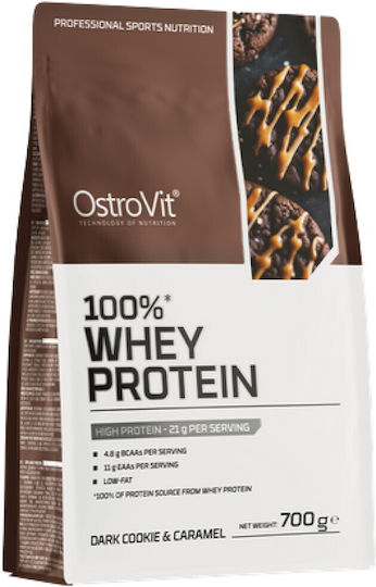 OstroVit Протеин Суроватъчен с Вкус Dark Cookie & Caramel 700гр
