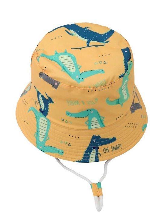 Aquablue Kinderhut Eimer Stoff Gelb Χρώμα 1