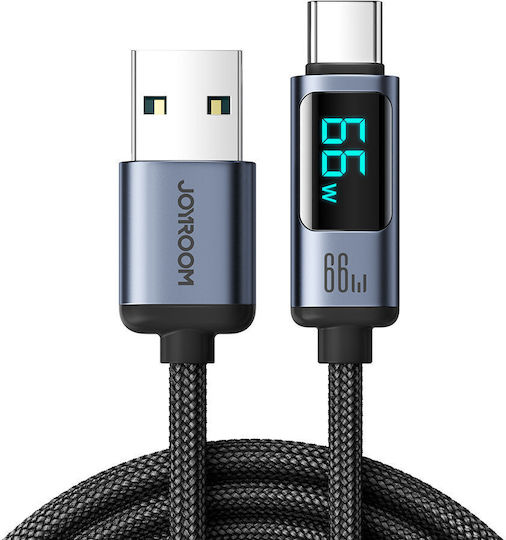 Leewello Regular USB 2.0 Cablu USB-C bărbătesc - USB-A Negru 1.2m