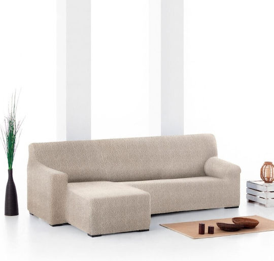 Eysa Roc Ελαστικό Κάλυμμα Γωνιακού Καναπέ C/00 Light Beige 250εκ.