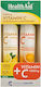 Health Aid Vitamin C Vitamin for Immune System Boost, the Skin & Antioxidant Action 1000mg Lemon-Orange 2 x 20 tablets