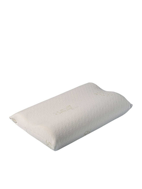 Perna De Pat Din Bambus Spumă De Memorie Anatomică 32x53x10cm
