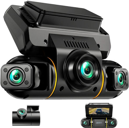 Campark Car DVR Camera Set 1080P with 3" Screen & Rear Camera